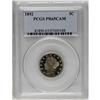 Image 1 : 1892 5C PR65 Cameo PCGS. Blushes of medium golden-brow