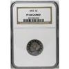 Image 1 : 1893 5C PR66 Cameo NGC. An attractive melange of paste