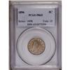 Image 1 : 1896 5C PR65 PCGS. Fully struck with dainty golden, gr
