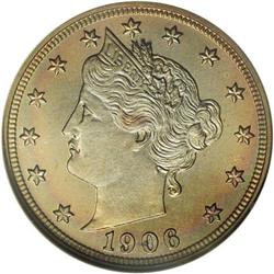 1906 5C PR66 S NGC. An incredible Gem proof example t