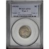 Image 1 : 1913-S 5C Type Two AU53 PCGS. A satiny steel-gray and