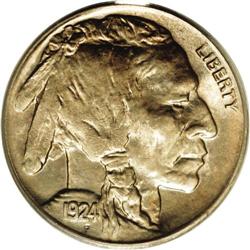 1924-D 5C MS65 PCGS. The 1924-D is a highly respected