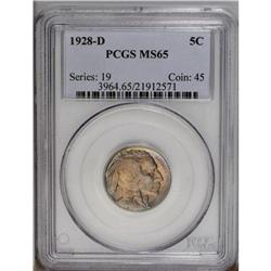 1928-D 5C MS65 PCGS. What this coin lacks in highpoint