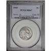 Image 1 : 1935 5C MS67 PCGS. Well struck and lustrous, with appe
