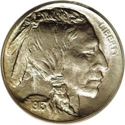 1913 5C Type One PR67 PCGS. A sharply struck and highl