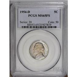 1954-D 5C MS65 Full Steps PCGS. A few light abrasions