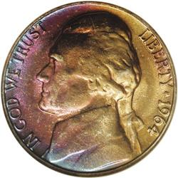 1964-D 5C MS66 S NGC. This coin appears to have been