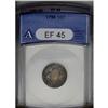Image 3 : 1796 10C XF45 ANACS. JR-1, R.3. First year of issue fo 1796[10C] XF45 ANACS.