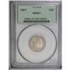 Image 3 : 1807 10C MS61 PCGS. JR-1, R.2. A comparatively high 16 1807[10C] MS61 PCGS.