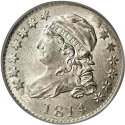 1814 10C Large Date MS64 PCGS. JR-3, R.2. This die var 1814[10C] Large Date MS64 PCGS.