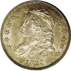 1828 10C Small Date MS64 PCGS. JR-1, R.2. One of only 1828[10C] Small Date MS64 PCGS.