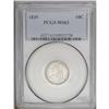 Image 3 : 1835 10C MS63 PCGS. JR-3, R.2. A late die state with h 1835[10C] MS63 PCGS.