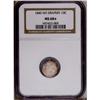 Image 3 : 1840 10C No Drapery MS68 S NGC. The Stars Dimes of 18 1840[10C] No Drapery MS68 [img border='0' src=