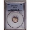 Image 1 : 1853 10C Arrows MS65 PCGS. Electric-blue, golden-brown 1853[10C] Arrows MS65 PCGS.