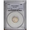 Image 1 : 1853 10C Arrows MS65 PCGS. A handsome coin that boasts 1853[10C] Arrows MS65 PCGS.