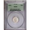 Image 1 : 1875 10C MS66 PCGS. This flashy Premium Gem is well st 1875[10C] MS66 PCGS.