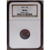 Image 1 : 1875 10C MS66 NGC. Deeply patinated in autumn-brown an 1875[10C] MS66 NGC.