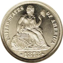 1873 10C Arrows PR66 Cameo NGC. This is a gorgeous came 1873[10C] Arrows PR66 Cameo NGC.