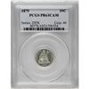 Image 1 : 1879 10C PR63 Cameo PCGS. Appealing for the pearl-whit 1879[10C] PR63 Cameo PCGS.