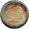 Image 2 : 1891 10C PR66 NGC. Lavishly deep toning, in shades of 1891[10C] PR66 NGC.