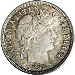 1895-S 10C MS64 PCGS. The 1895-S is at least as scarce 1895-S[10C] MS64 PCGS.