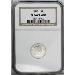1895 10C PR66 Cameo NGC. A brilliant and gorgeous spec 1895[10C] PR66 Cameo NGC.