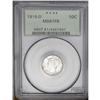 Image 3 : 1916-D 10C MS61 Full Bands PCGS. Essentially brilliant 1916-D[10C] MS61 Full Bands PCGS.