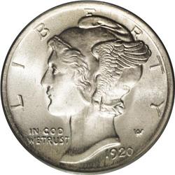 1920 10C MS67 Full Bands PCGS. According to David W. L 1920[10C] MS67 Full Bands PCGS.