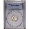 Image 1 : 1924-D 10C MS64 Full Bands PCGS. Lightly toned with a 1924-D[10C] MS64 Full Bands PCGS.