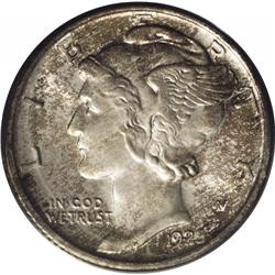 1925-S 10C MS66 Full Bands PCGS. Some Mercury dime exp 1925-S[10C] MS66 Full Bands PCGS.