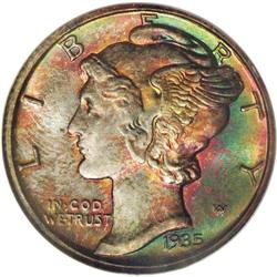 1935-D 10C MS68 S NGC. Boldly struck with visually be 1935-D[10C] MS68 [img border='0' src='http://w