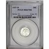 Image 1 : 1937-D 10C MS67 Full Bands PCGS. A remarkable Superb G 1937-D[10C] MS67 Full Bands PCGS.