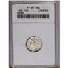 Image 1 : 1938 10C PR67 ANACS. The original mint brilliance has 1938[10C] PR67 Full Bands ANACS.