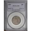 Image 1 : 1834 25C AU50 PCGS. B-1, R.1. No period after 25 C. De 1834[25C] AU50 PCGS.