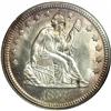 Image 1 : 1857 25C MS65 NGC. A bold strike and near-brilliant su 1857[25C] MS65 NGC.