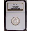 Image 3 : 1872 25C PR65 Cameo NGC. This coin has good eye appeal 1872[25C] PR65 Cameo NGC.
