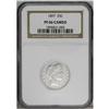Image 3 : 1897 25C PR66 Cameo NGC. A lovely Superb Gem with a br 1897[25C] PR66 Cameo NGC.