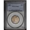 Image 1 : 1907 25C PR63 PCGS. Nicely cameoed, although not desig 1907[25C] PR63 PCGS.
