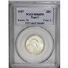 Image 1 : 1917 25C Type One MS66 Full Head PCGS. Sharply struck 1917[25C] Type One MS66 Full Head PCGS.