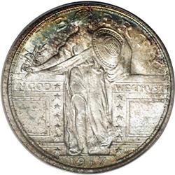 1917 25C Type One MS67 Full Head PCGS. Toned with peri 1917[25C] Type One MS67 Full Head PCGS.
