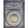 Image 3 : 1917 25C Type One MS67 Full Head PCGS. Toned with peri 1917[25C] Type One MS67 Full Head PCGS.