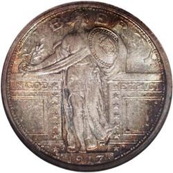 1917-D 25C Type One MS67 Full Head NGC. It is estimate 1917-D[25C] Type One MS67 Full Head NGC.