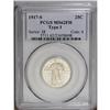 Image 1 : 1917-S 25C Type One MS62 Full Head PCGS. This exquisit 1917-S[25C] Type One MS62 Full Head PCGS.