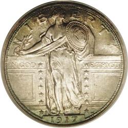 1917-S 25C Type One MS66 Full Head PCGS. This is a gor 1917-S[25C] Type One MS66 Full Head PCGS.