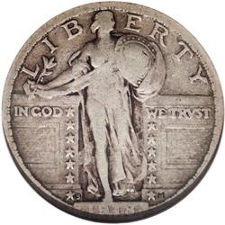 1918/7-S 25C Fine 15 NGC. Although not the highest gra 1918/7-S[25C] Fine 15 NGC.