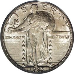 1923-S 25C MS66 PCGS.From The Indiana Undertaker Colle 1923-S[25C] MS66 PCGS.