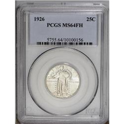 1926 25C MS64 Full Head PCGS. Dazzling luster exudes f 1926[25C] MS64 Full Head PCGS.