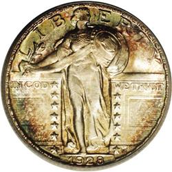 1928-S 25C MS68 ICG. A simply gorgeous Quarter for the 1928-S[25C] MS68 ICG.