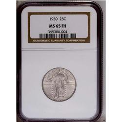 1930 25C MS65 Full Head NGC. A sharp overall strike tr 1930[25C] MS65 Full Head NGC.