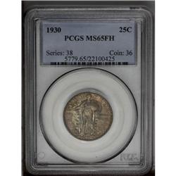 1930 25C MS65 Full Head PCGS. Lustrous surfaces are co 1930[25C] MS65 Full Head PCGS.
